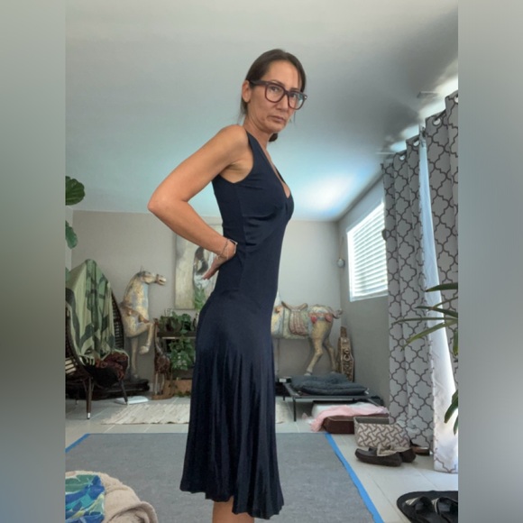 Banana Republic Semi Formal Dress in Navy- XS - Picture 5 of 7